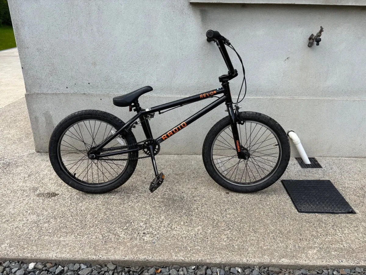 x2 Radio Revo 20 inch TT BMX Bike - Black - Image 1