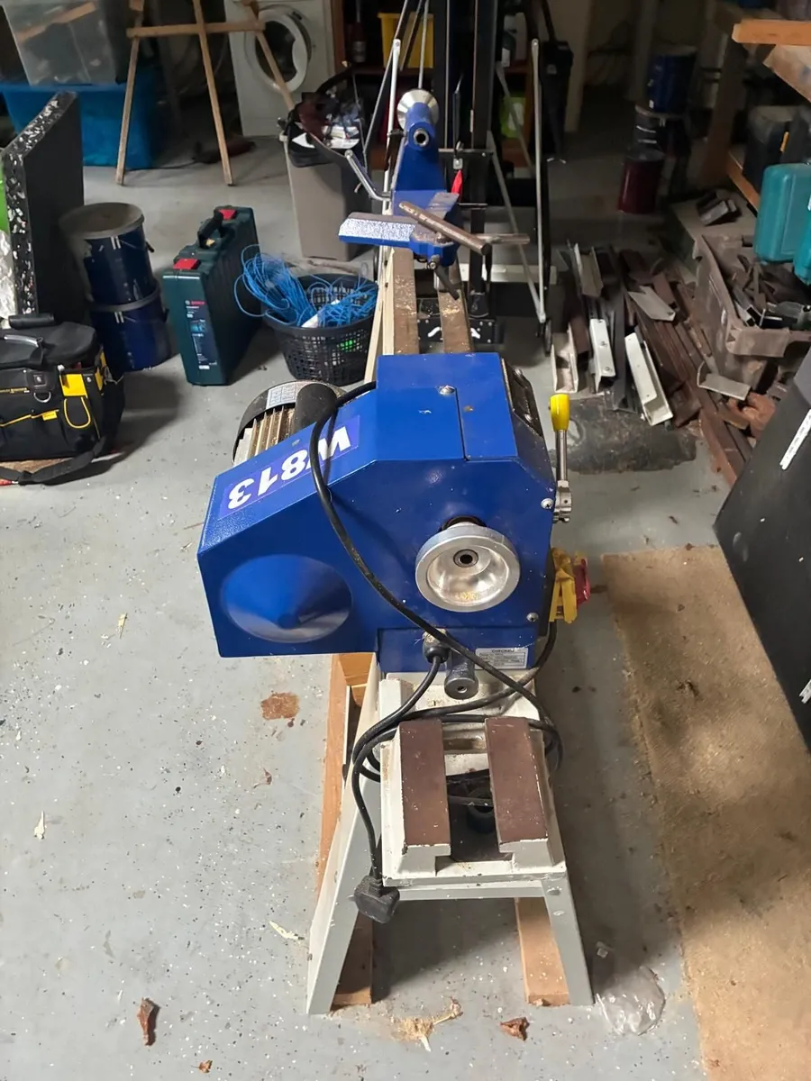 Wood turning lathe for sale - Image 4