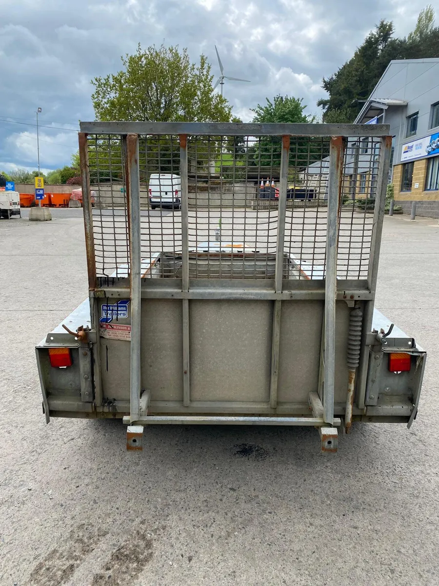 IFOR WILLIAMS GX84 8FT X 4FT PLANT TRAILER - Image 3