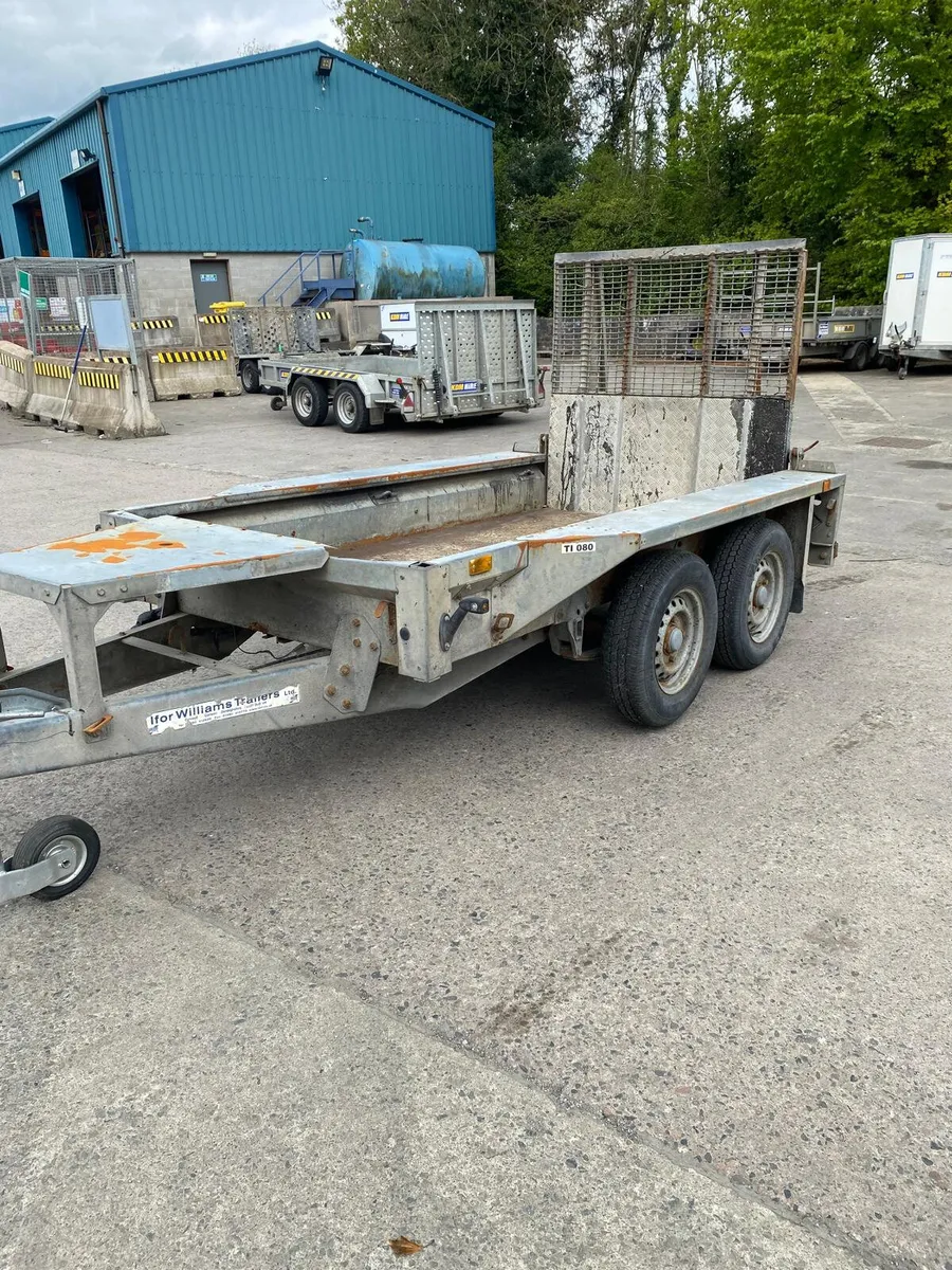 IFOR WILLIAMS GX84 8FT X 4FT PLANT TRAILER - Image 2