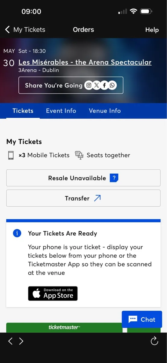 Les Miserables The Arena Spectacular Tickets - Image 2