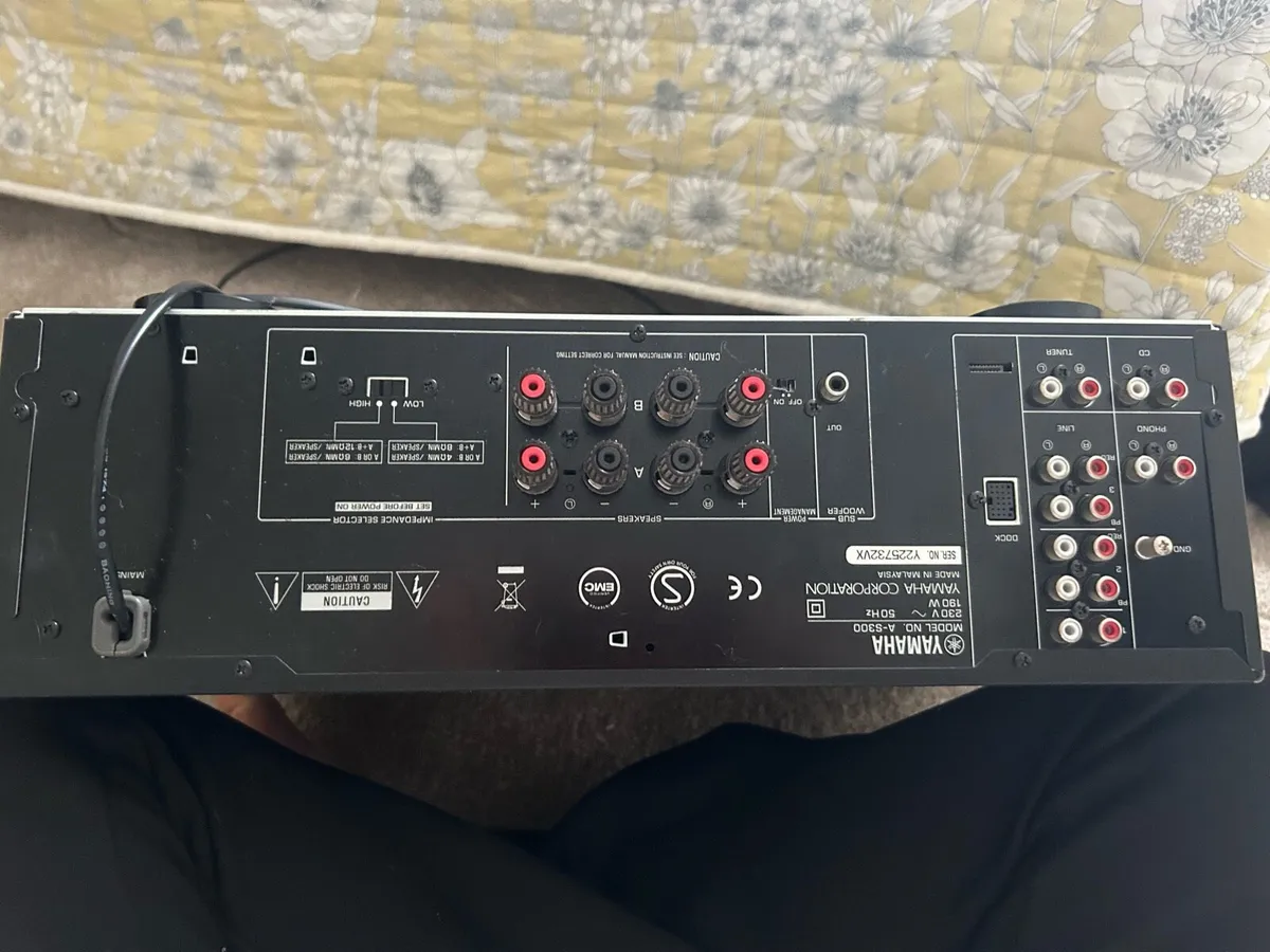 Yamaha A-S300 Amp - Image 2