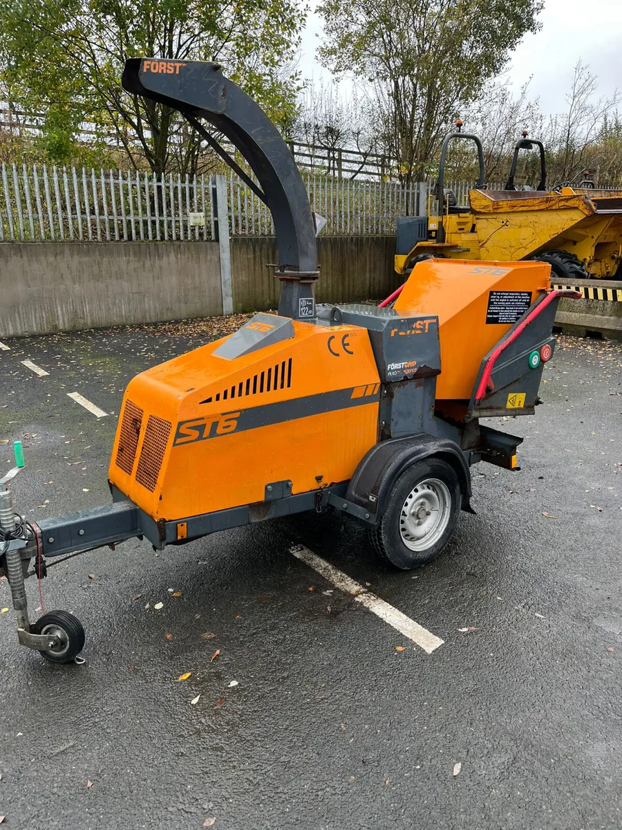 2016 FORST ST6 6″ DIESEL WOOD CHIPPER - Image 3