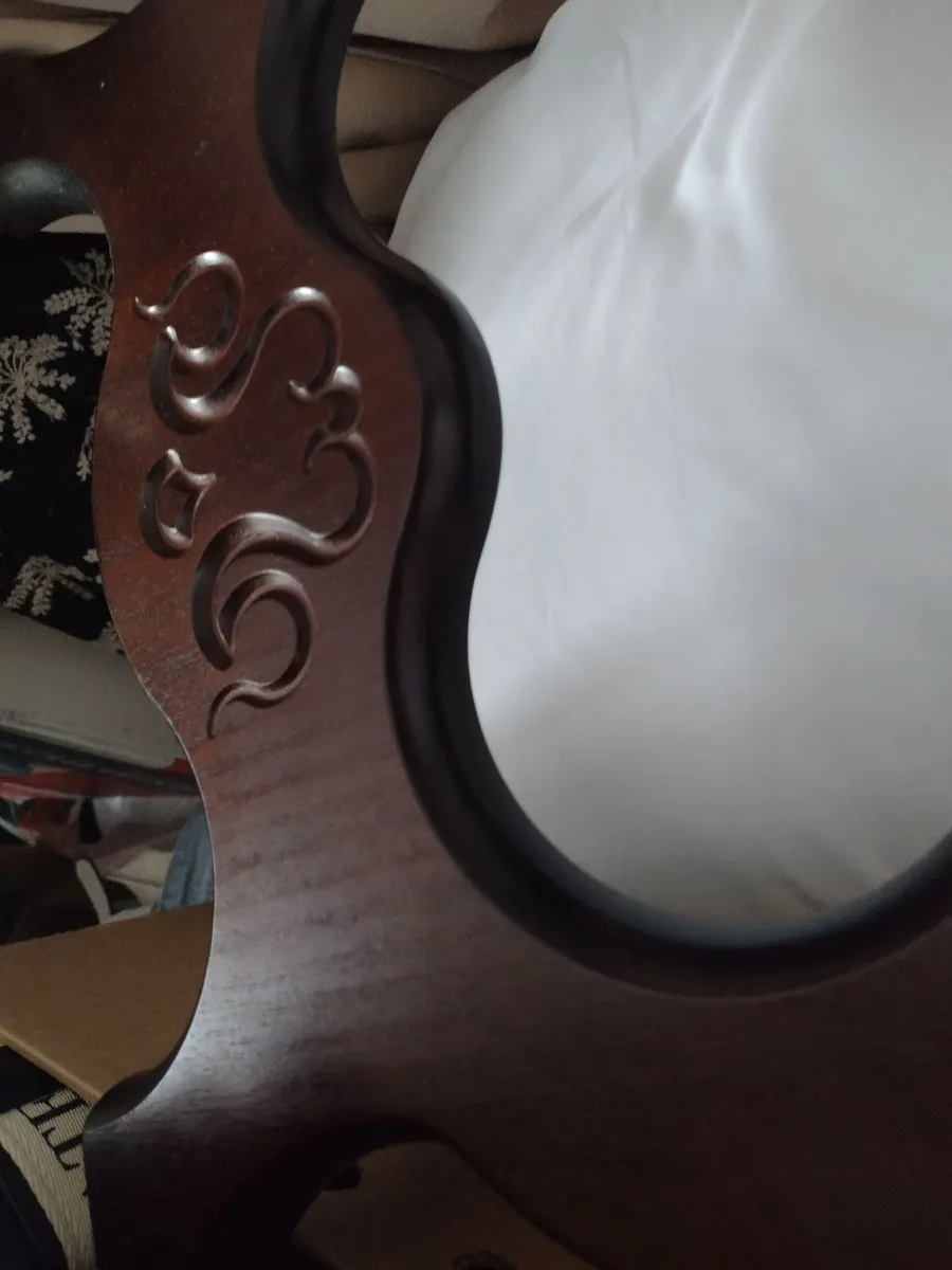 Vintage mahogany coffee table - Image 4