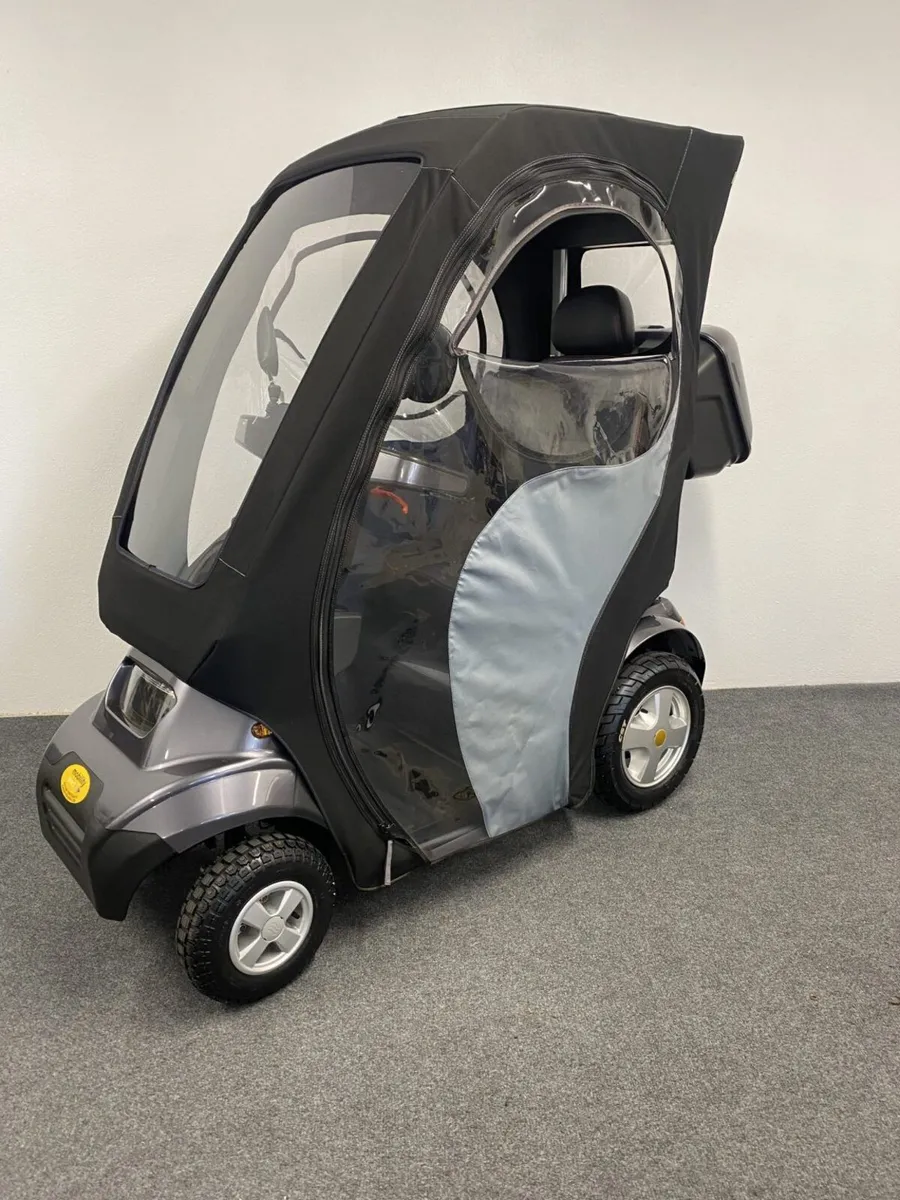 EX DEMO TGA Breeze with Canopy mobility scooter - Image 3