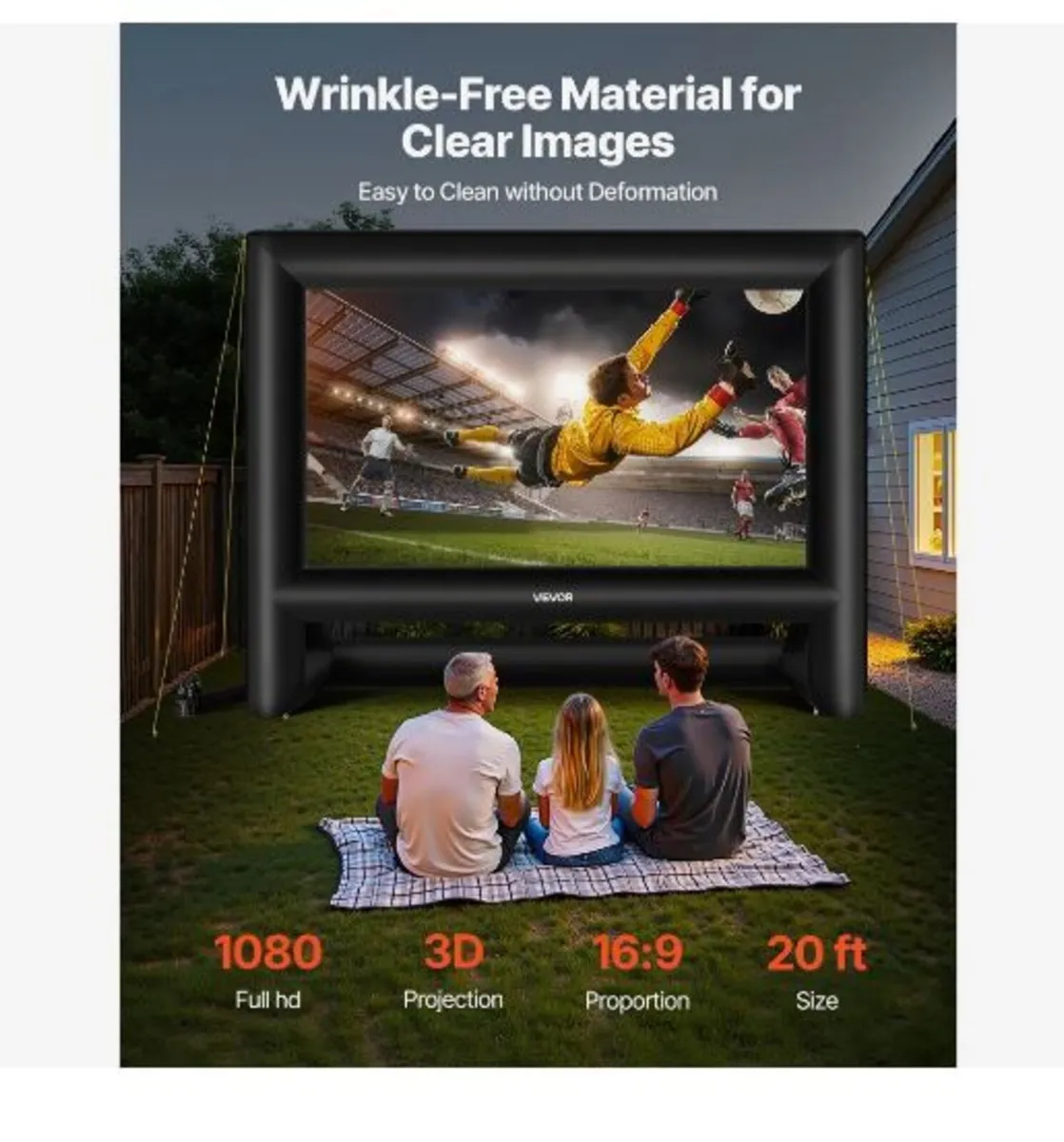 20 ft Inflatable Movie Screen - Image 4