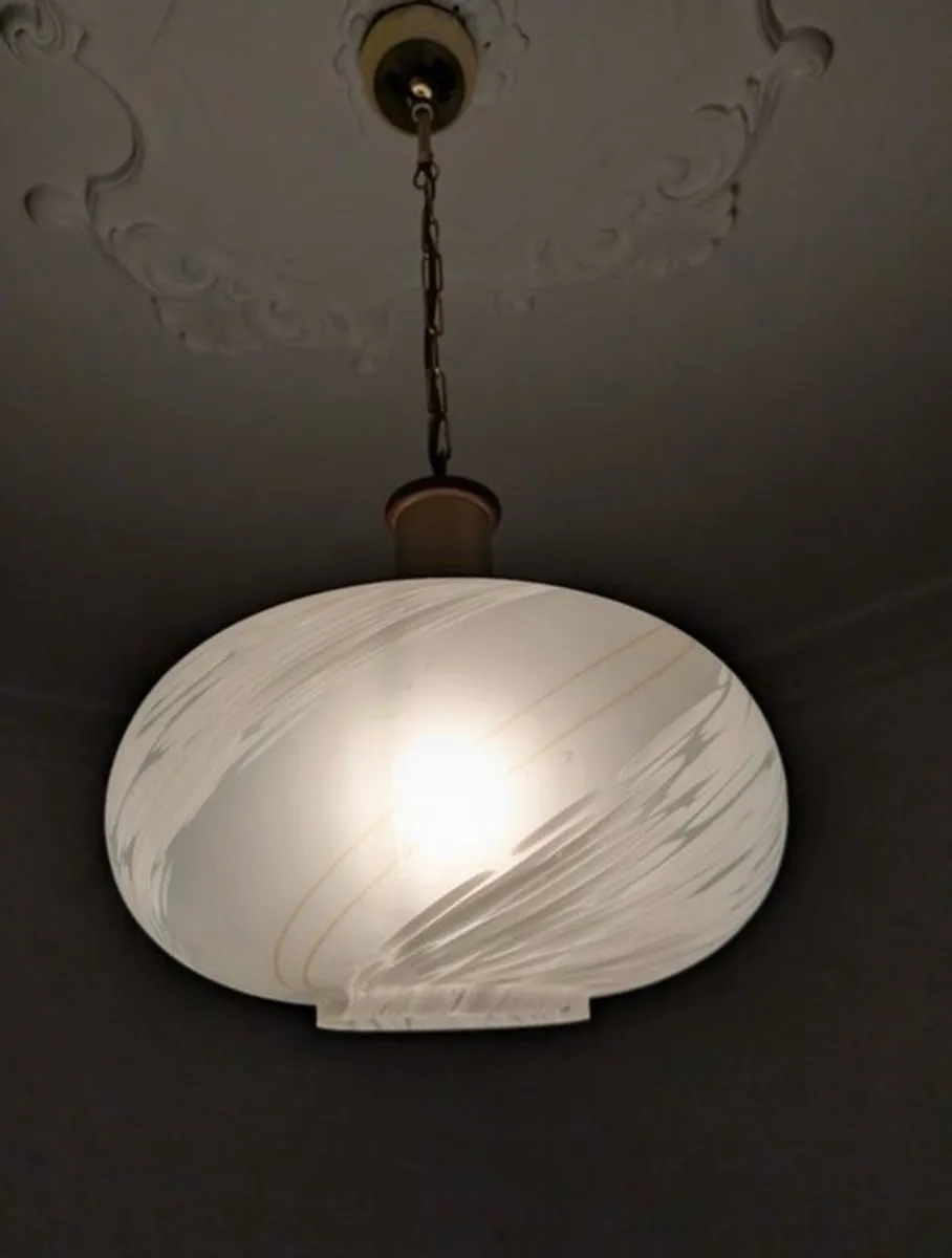 Antique Hanging Ceiling Light - Image 3