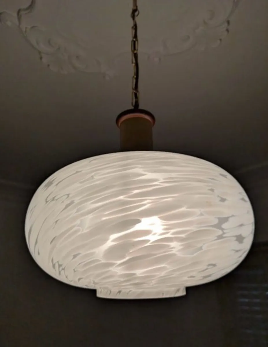 Antique Hanging Ceiling Light - Image 1