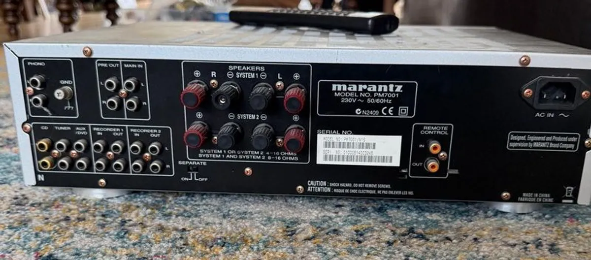 amp: Marantz PM7001 Amplifier - Image 2