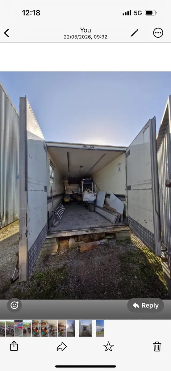 Shelf racking & 26 ft container - Image 1