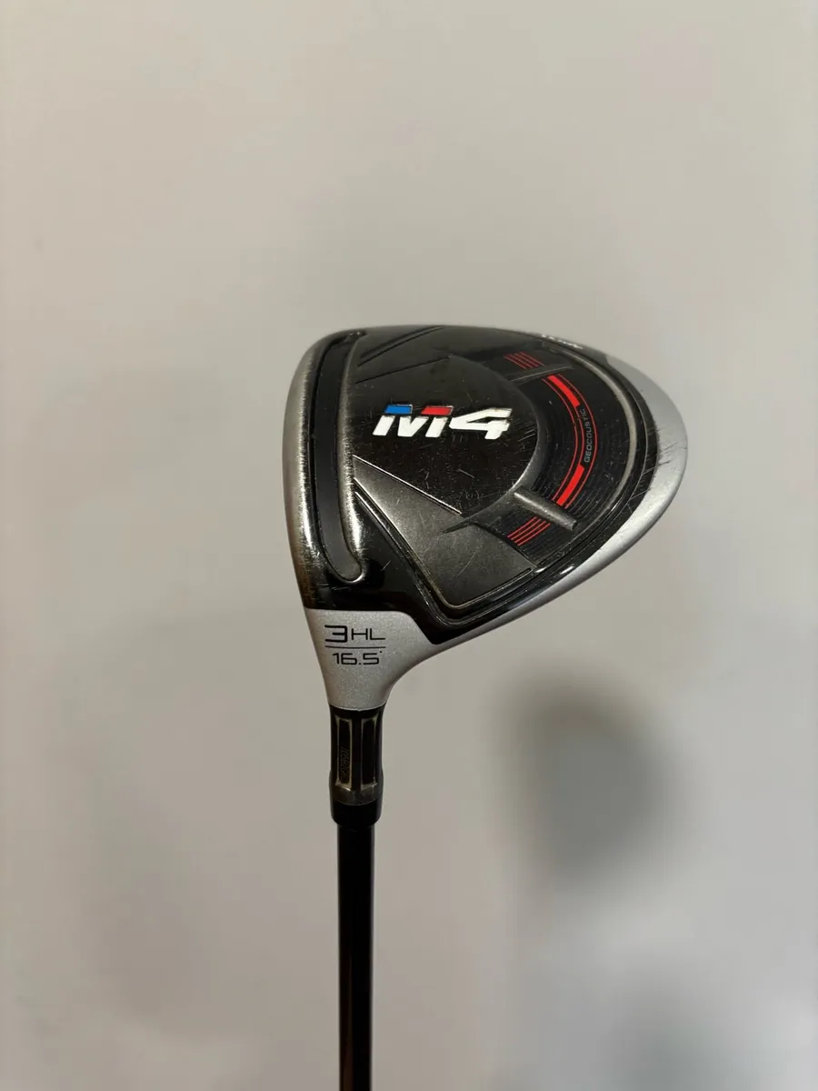 Left Hand Taylormade M4 16.5deg HL 3 Wood - Image 1