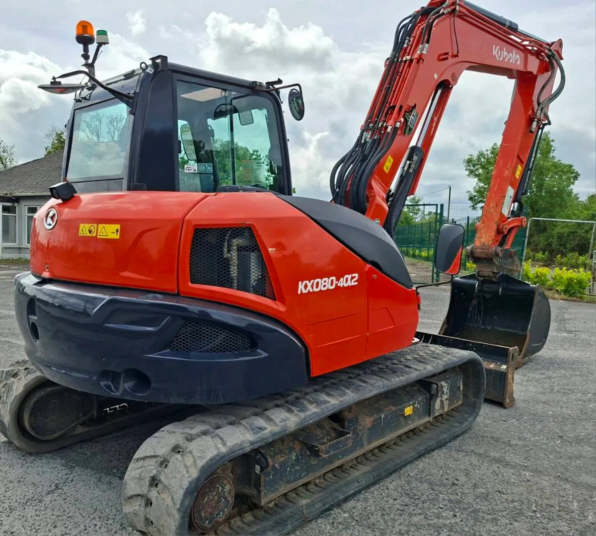 2021 Kubota KX080 - Image 3