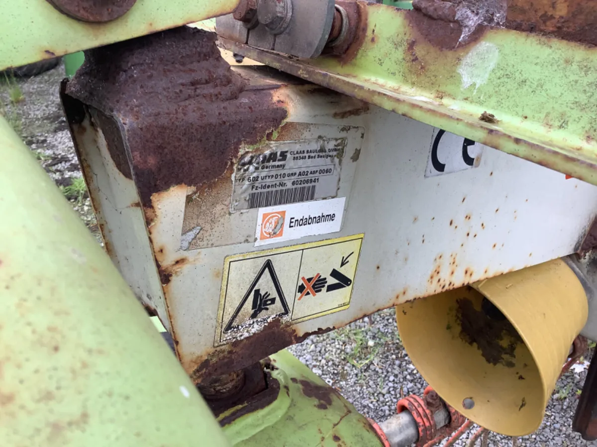 Used Claas 470S single rotor rake. - Image 3