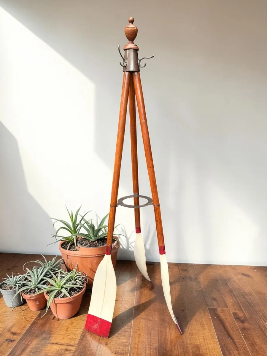 Three Oar coat and hat stand