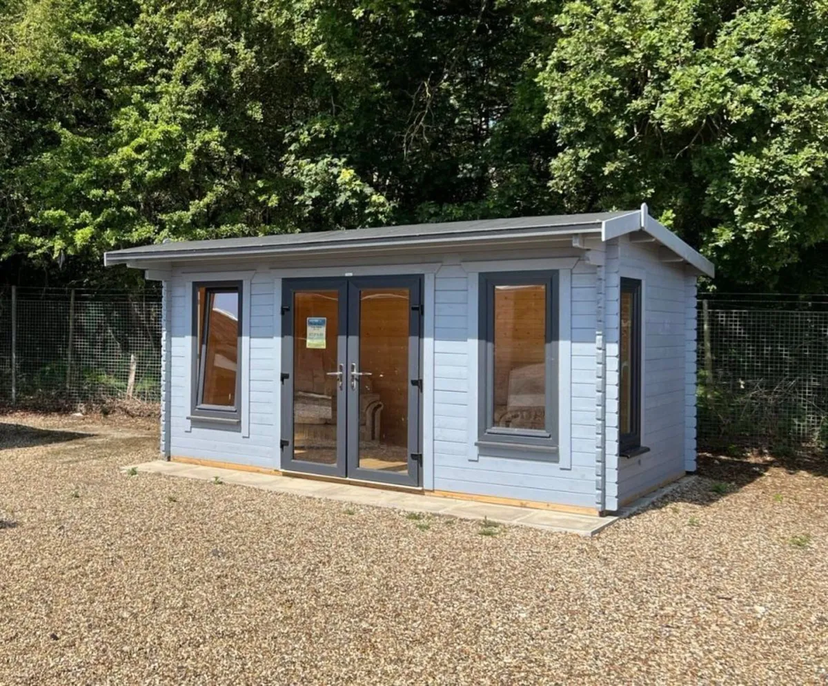 🪵 20x10 Premium 44mm Timber Log Cabin 🌿 Sale on - Image 1