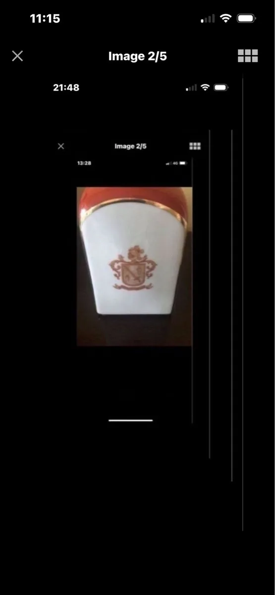Very Rare Carlos 1 Ceramic Decanter - Image 2
