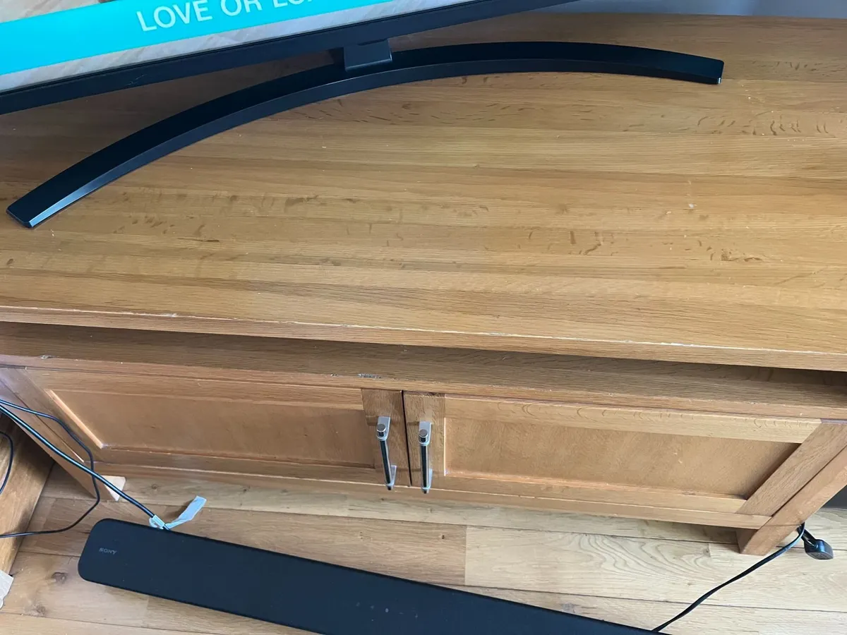 TV Unit (Oak) - Image 2