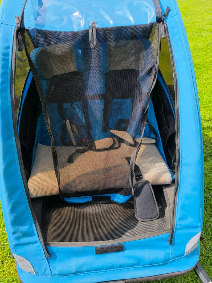 Double bike trailer for kids - Image 4