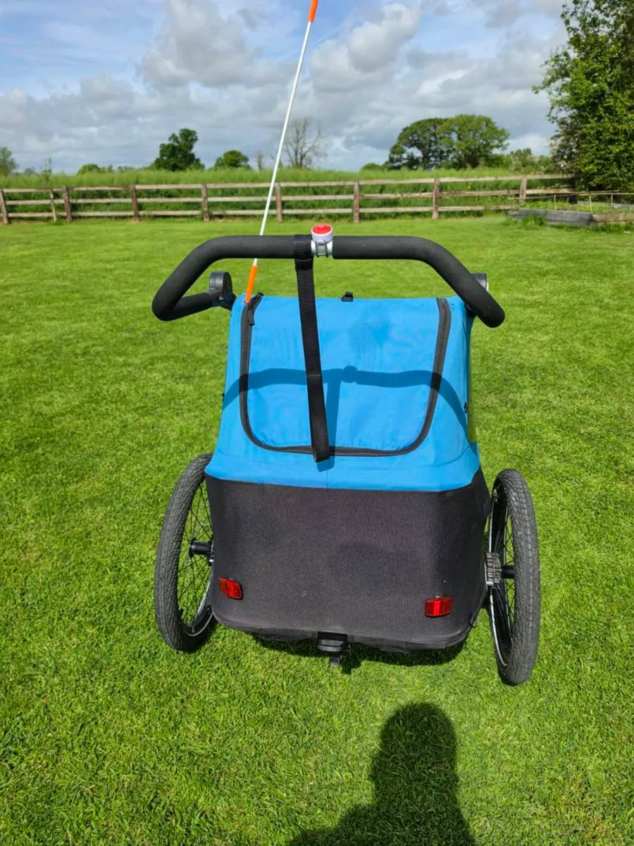 Double bike trailer for kids - Image 3