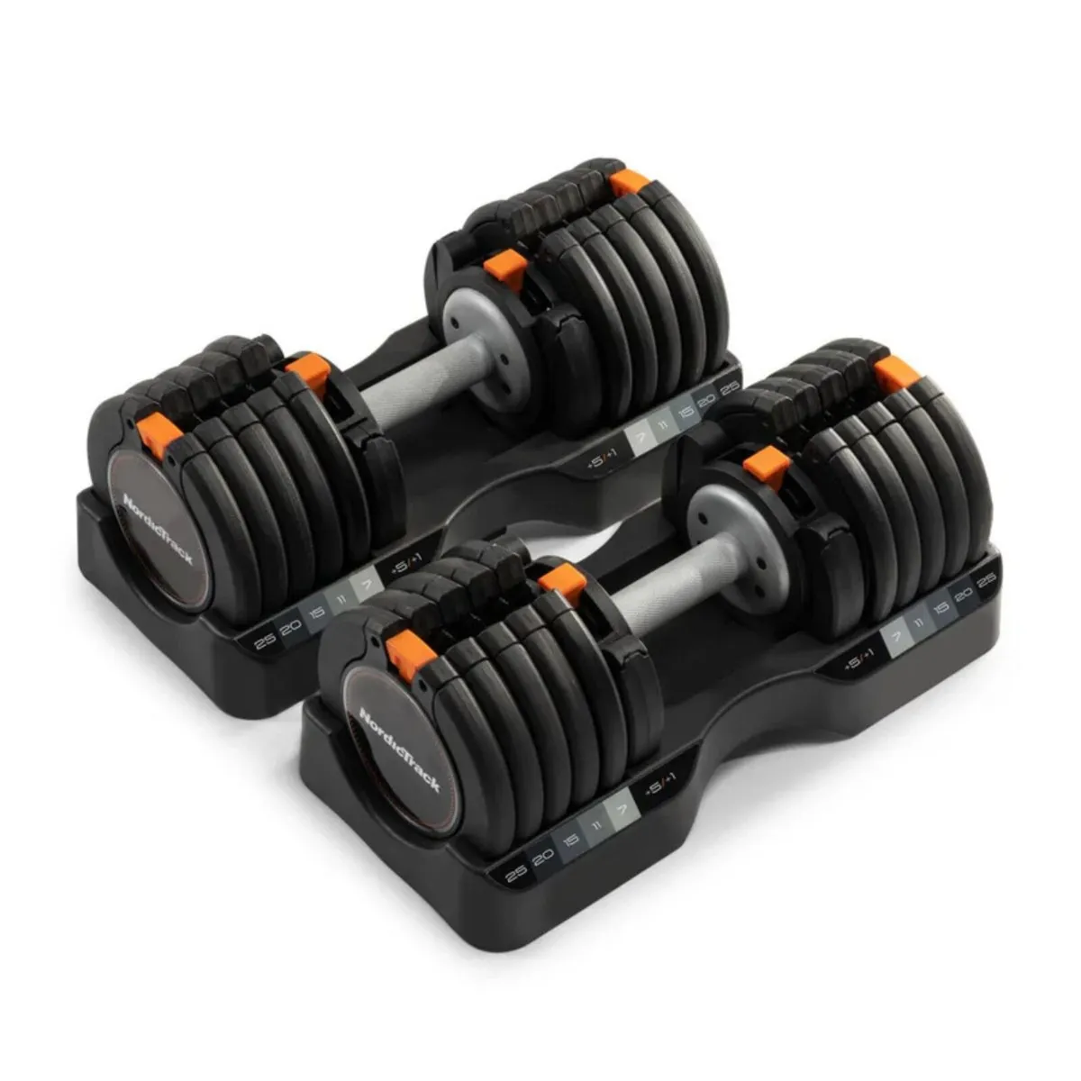 25kg Adjustable Dumbbell  Set-Free Delivery - Image 3