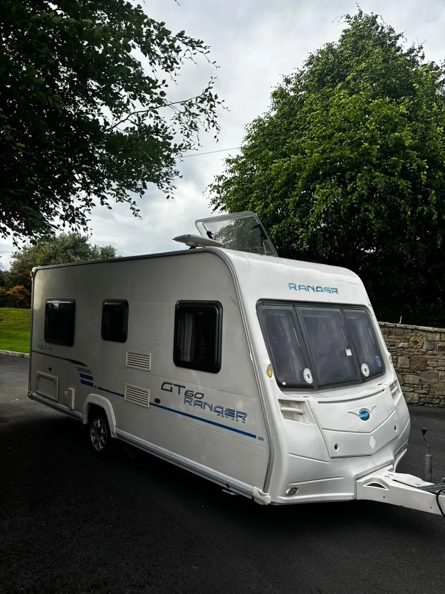 2012 Bailey 4/5 berth fixed bed & remote mover - Image 2