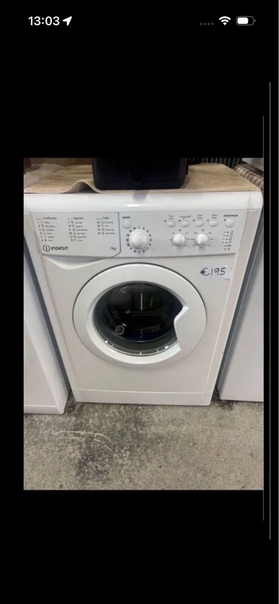 7kg Indesit washing machine - Image 1