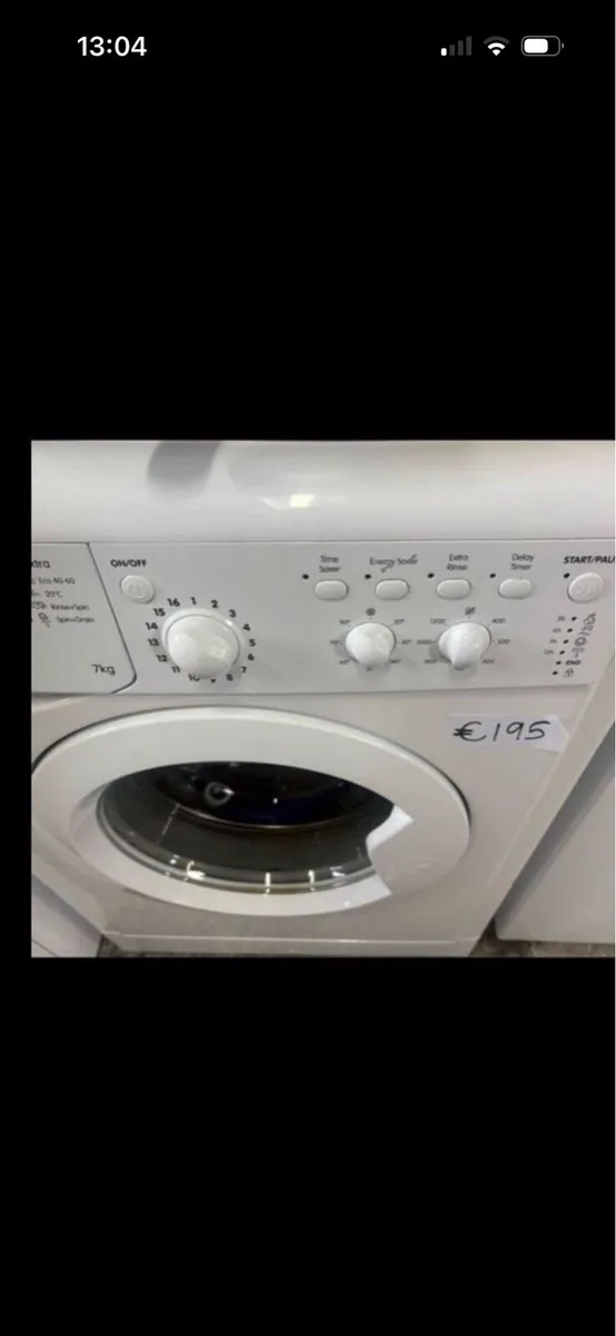 7kg Indesit washing machine - Image 2
