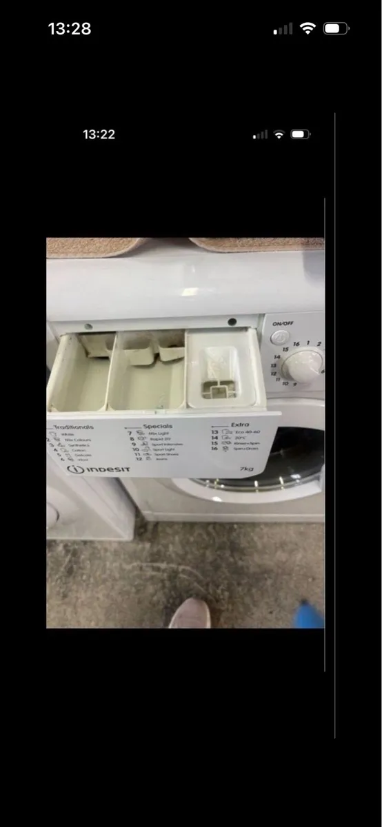 7kg Indesit washing machine - Image 4