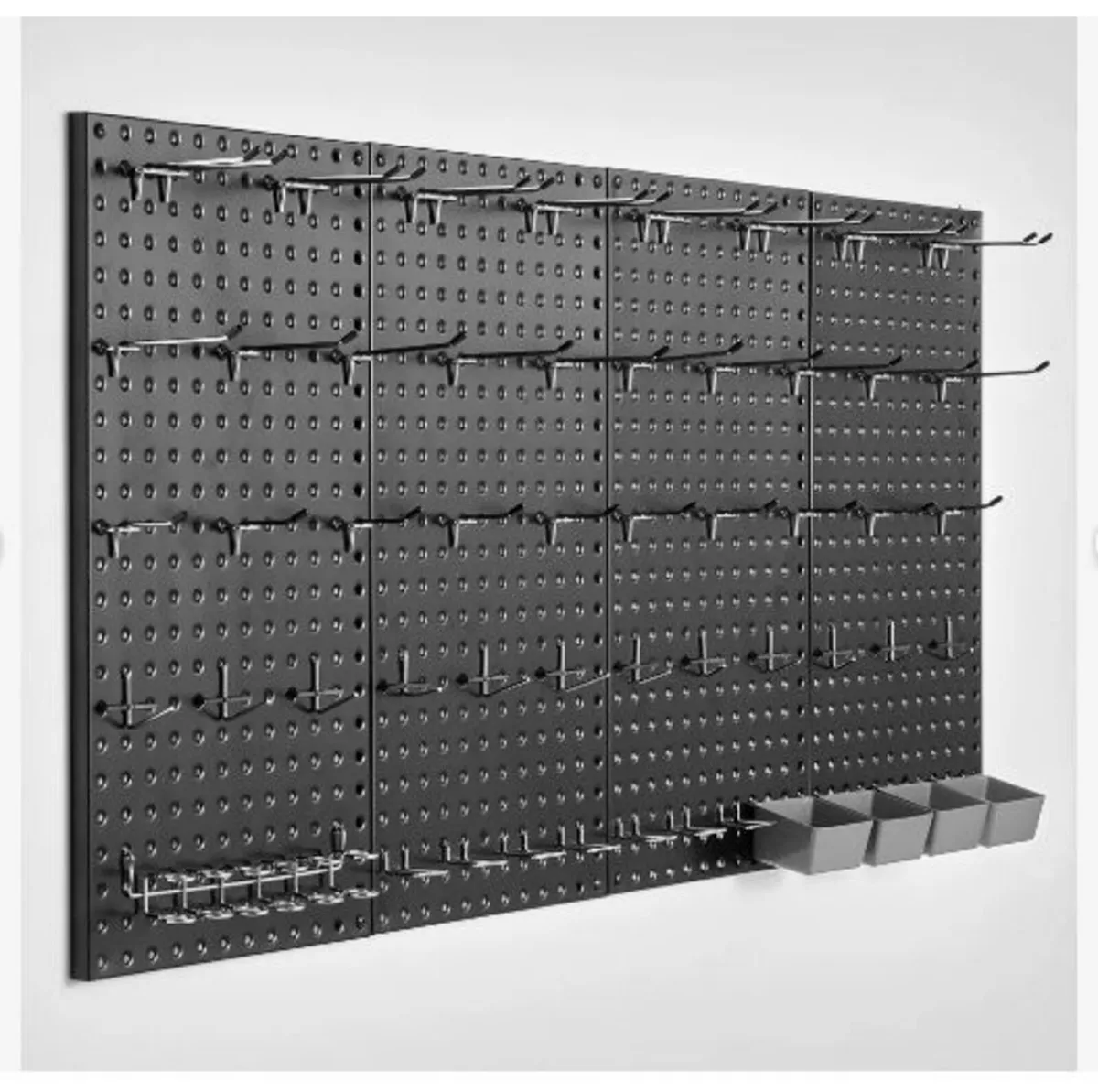 Metal Pegboard Panels, 24" x 12" Pegboard - Image 1