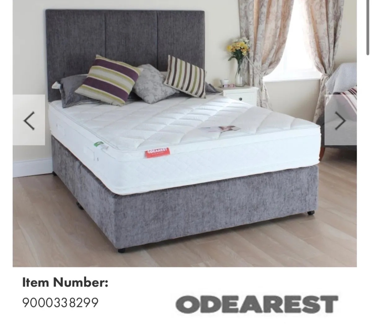 Small double, Odearest divan bed - Image 1