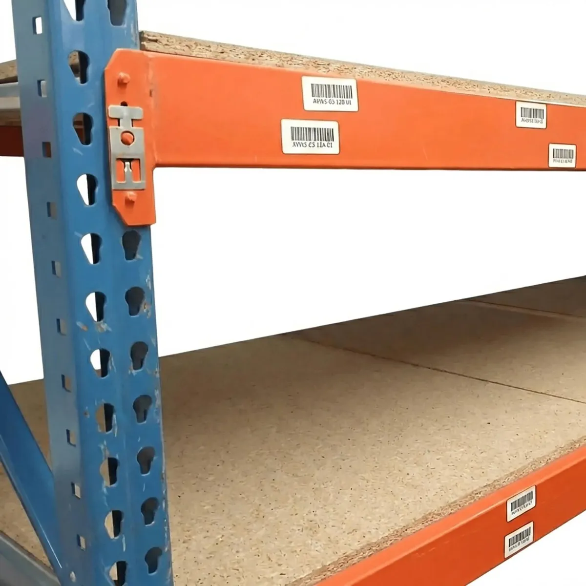 2.9m Polypal (will not bow) Used Garage Shelving - Image 2