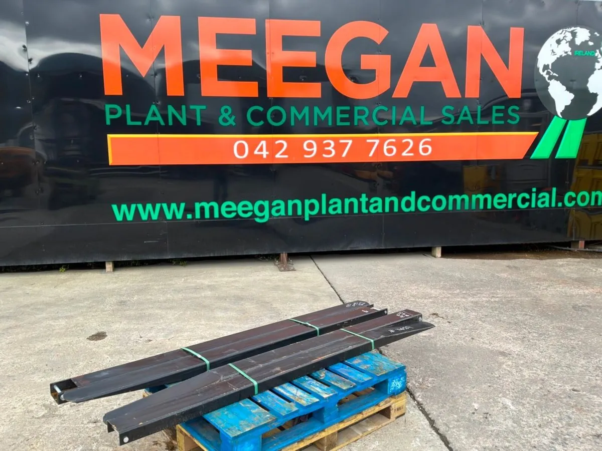 UNUSED 3 TONNE x 90" FORK EXTENSIONS.....3629. - Image 4
