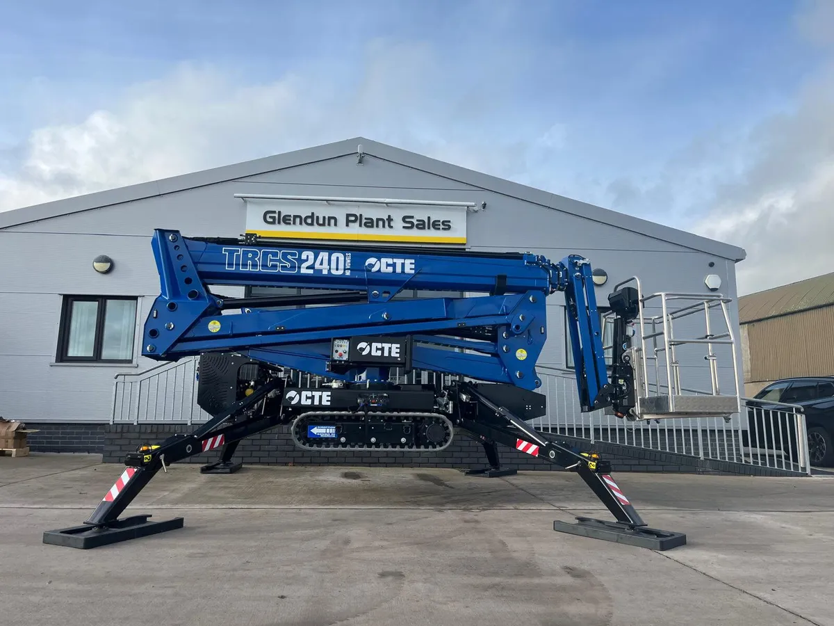 New CTE T240 tracked spider cherry picker - Image 2