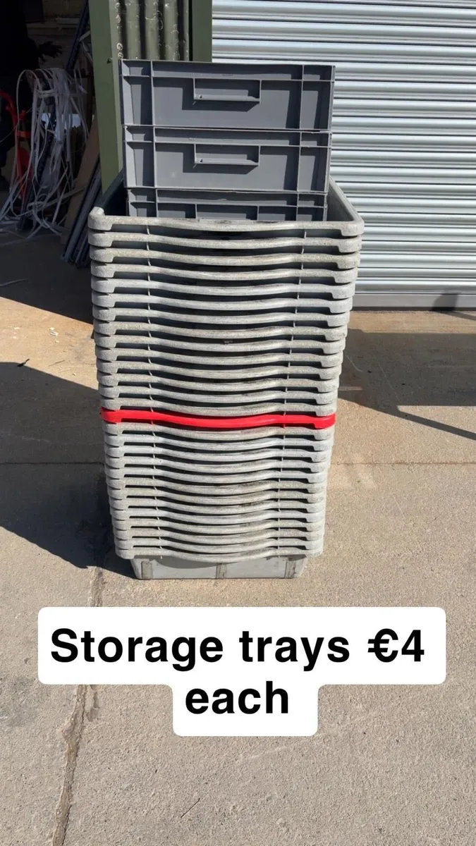 Used storage trays - Image 2
