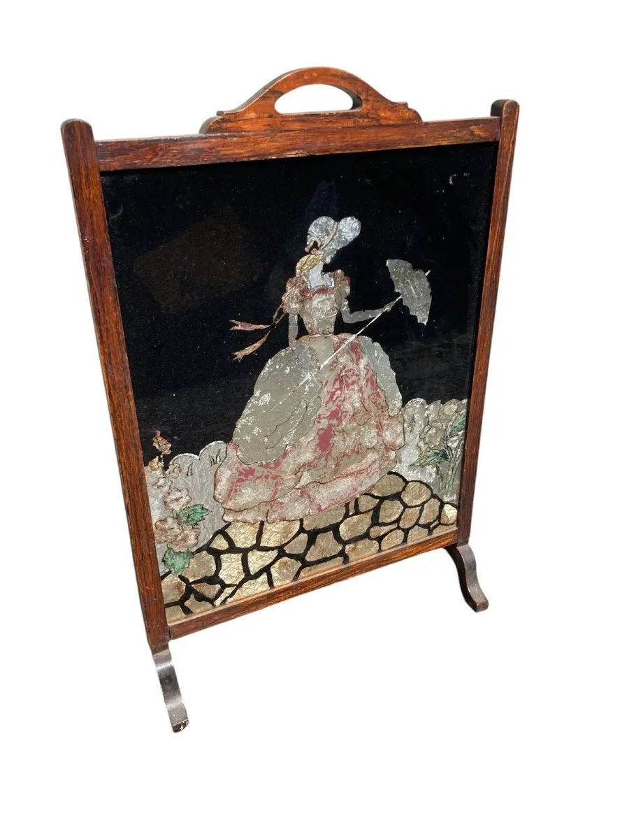 Antique Fire Screen - Image 3