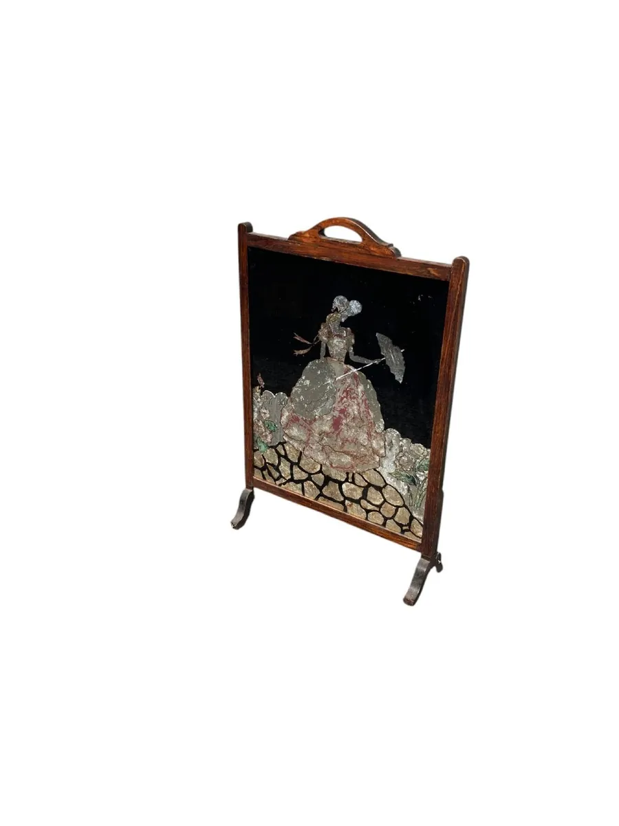 Antique Fire Screen - Image 2