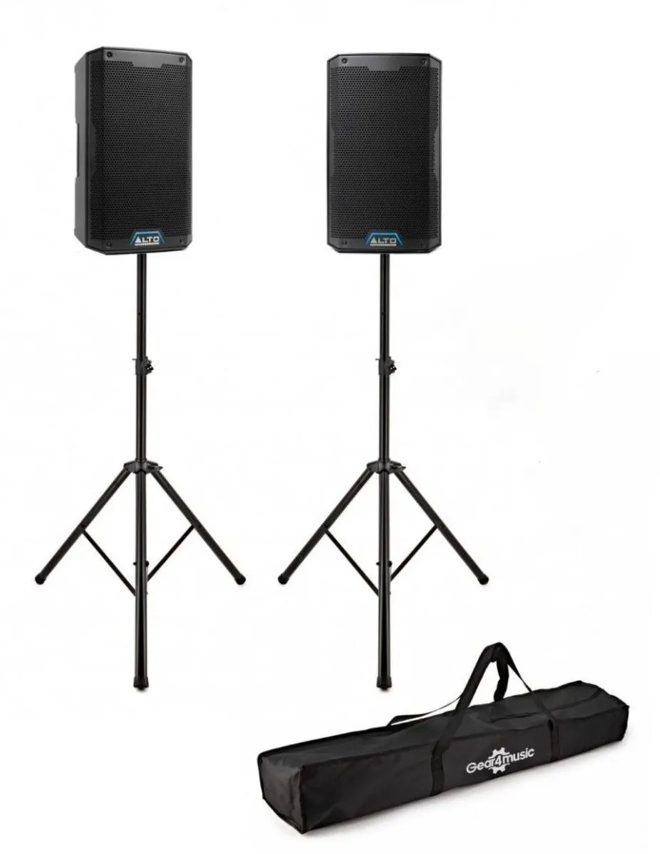 Alto Professional TS410 10" Speakers + stands