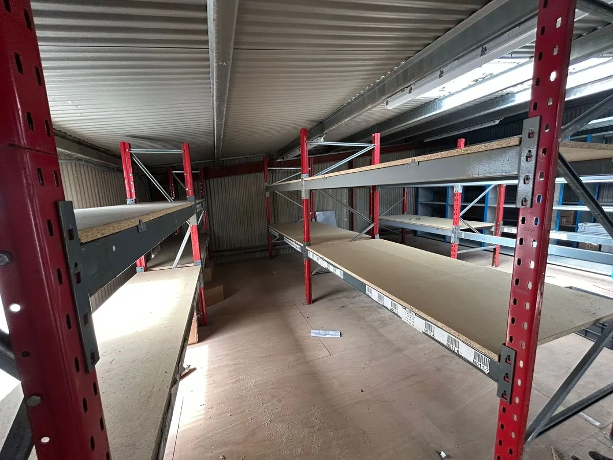 Wide range of longspan shelving FORSALE - Image 2