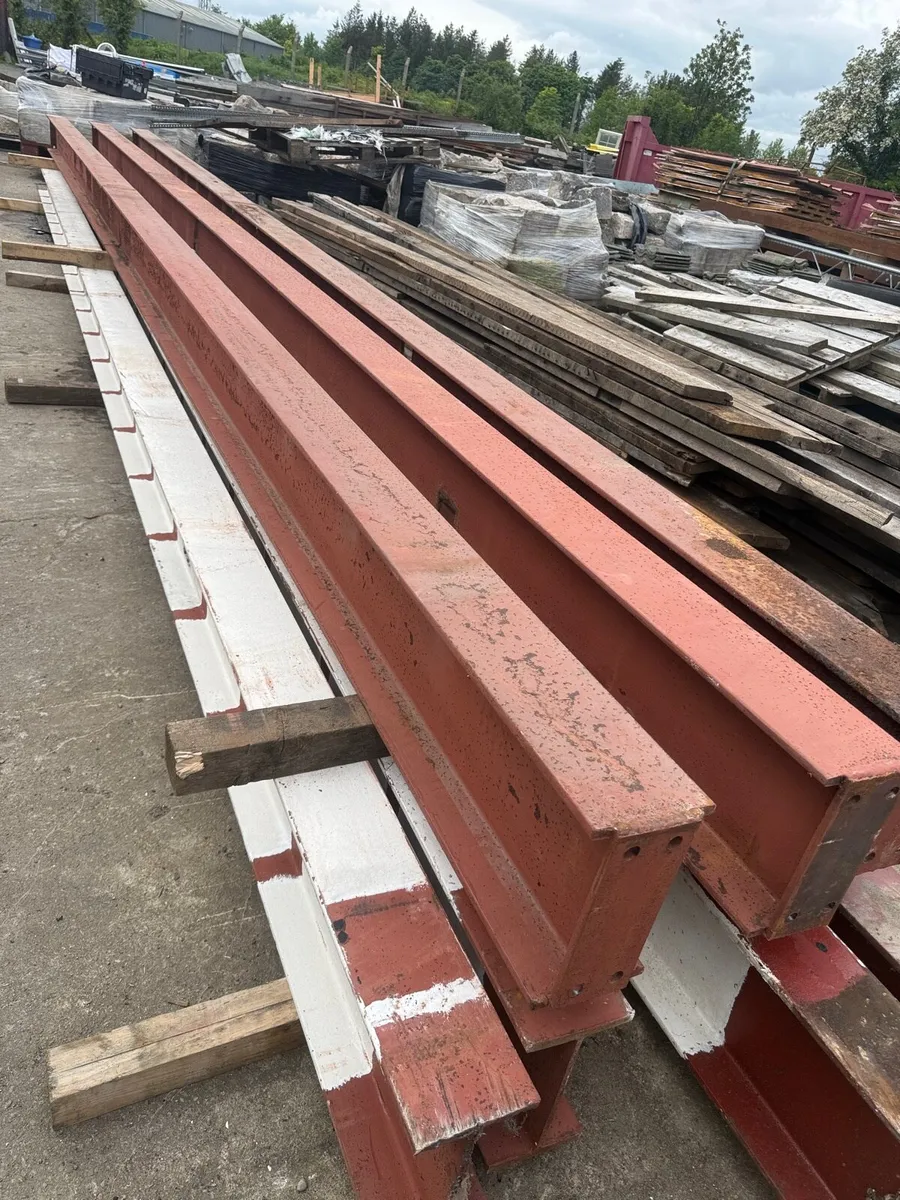 RSJ’s 10”’x 6” x 27ft £200 each plus Vat - Image 1