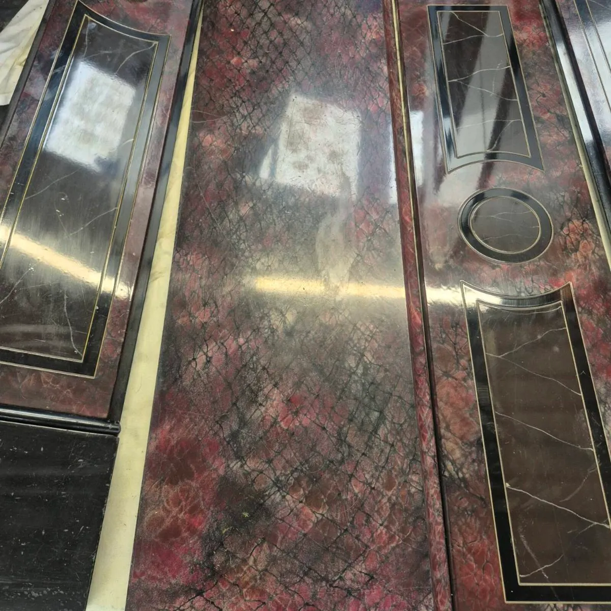 Fireplace polished slate - Image 2