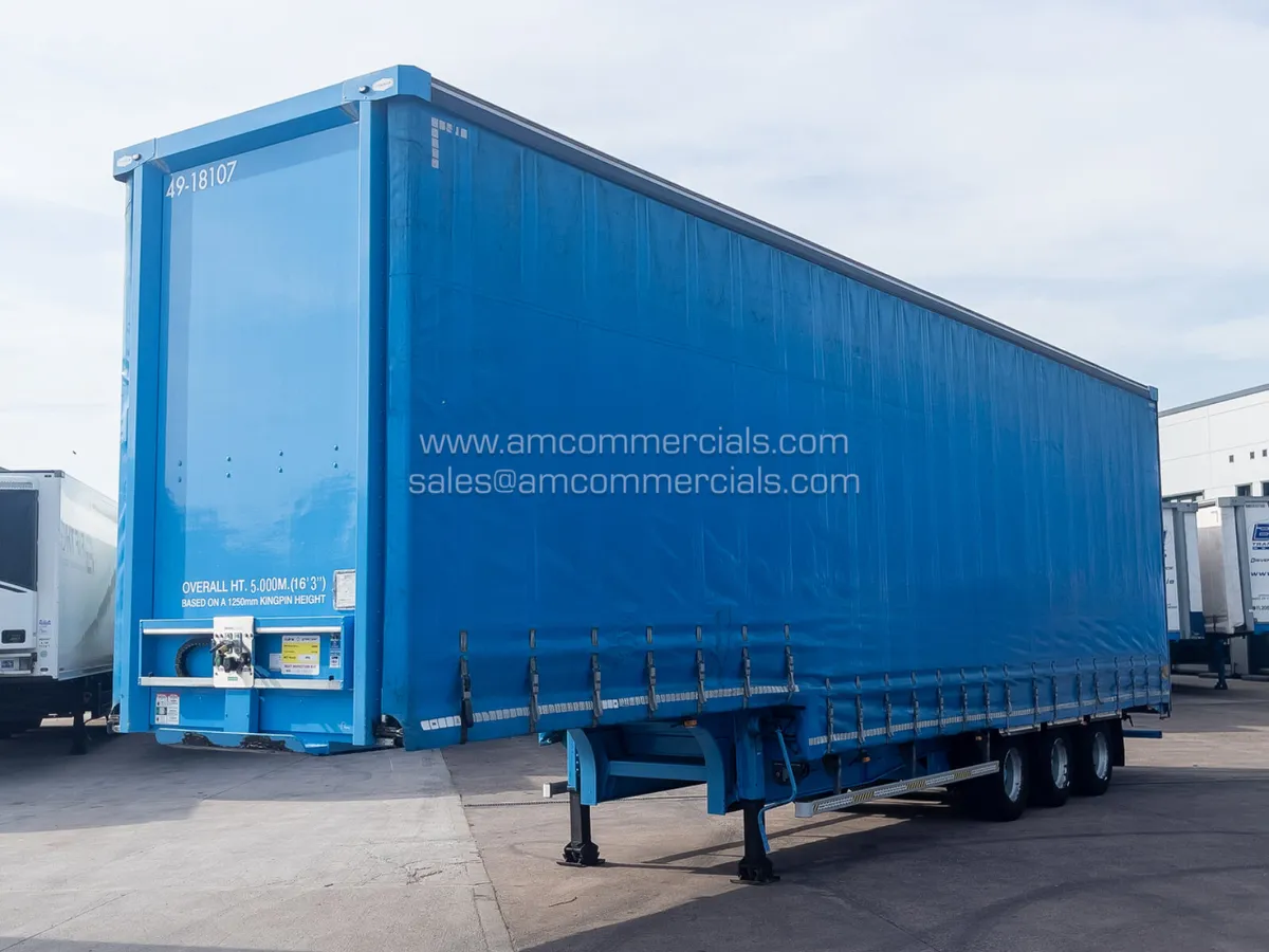 2018 DON-BUR DOUBLE DECK STEP FRAME CURTAINSIDE - Image 3