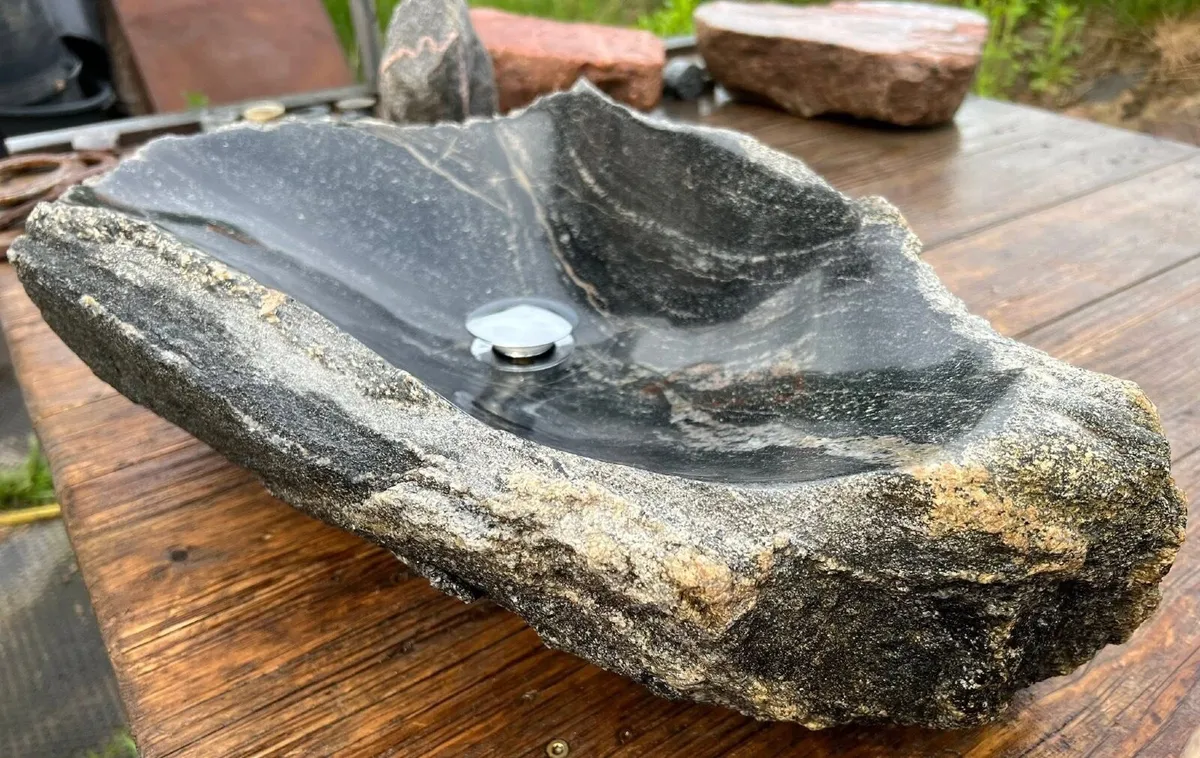 Natural stone wash basin - Image 4