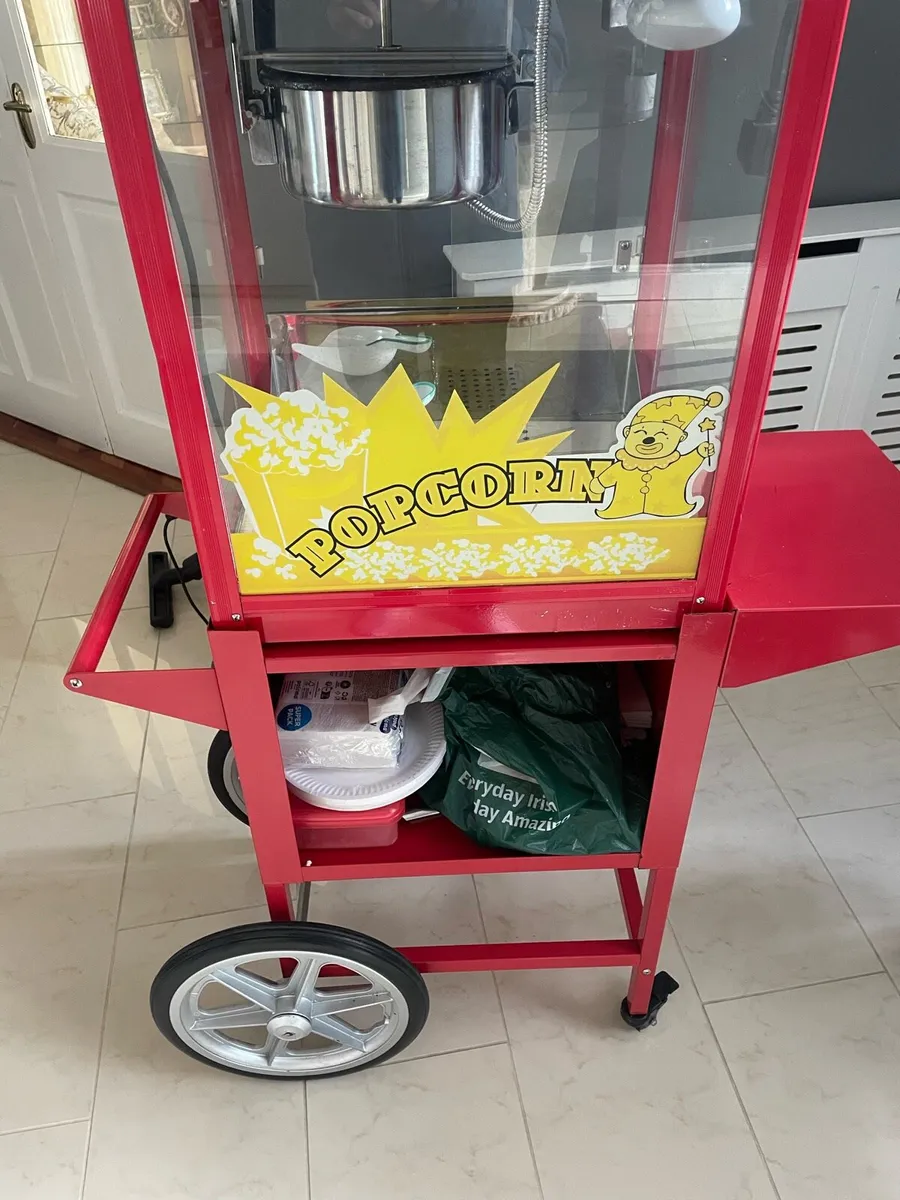 Popcorn machine candy floss machine - Image 1