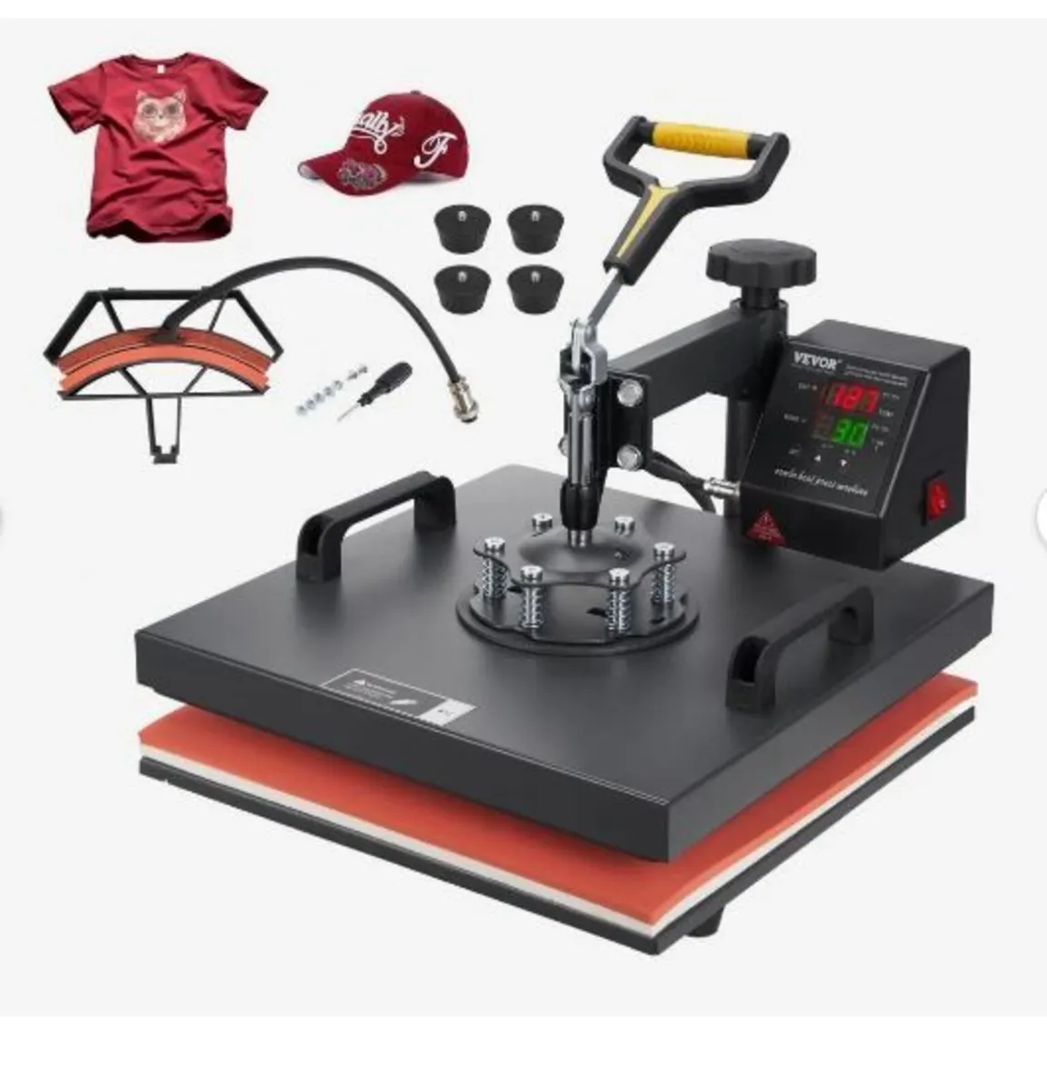 Heat Press Machine, 15x15inch / 38x38cm, - Image 1