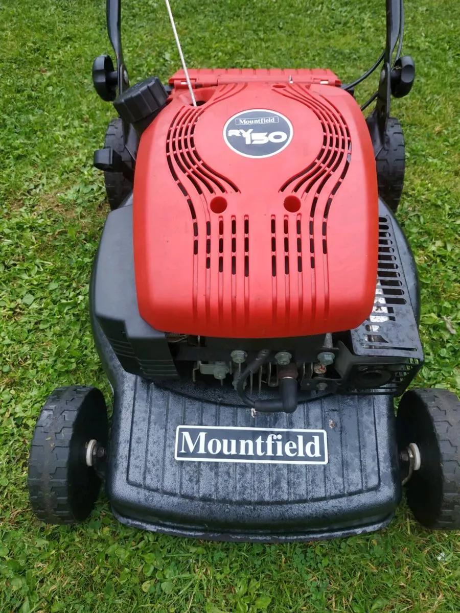 Mount field petrol lawnmower - Image 1