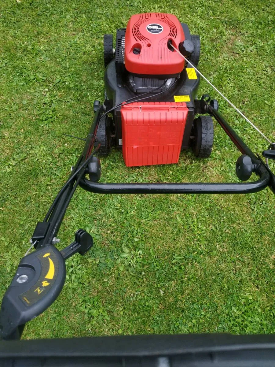 Mount field petrol lawnmower - Image 3
