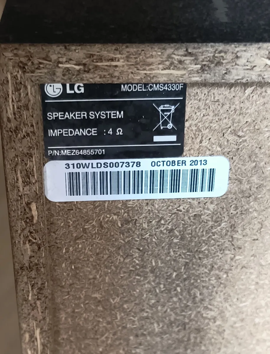 LG XBOOM CM4330 - mini system - Image 4