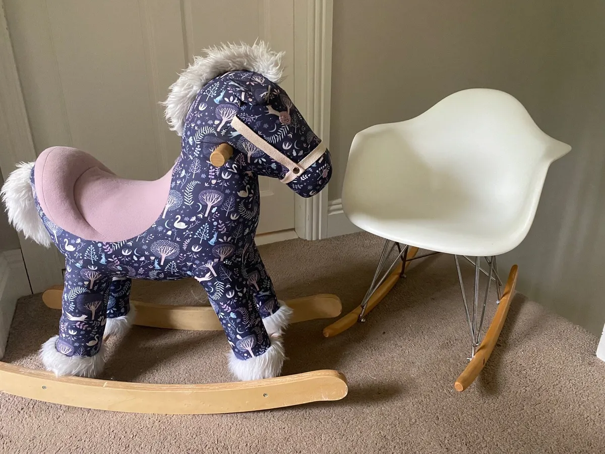 Toddler rocking  horse and rocking chair - Image 1