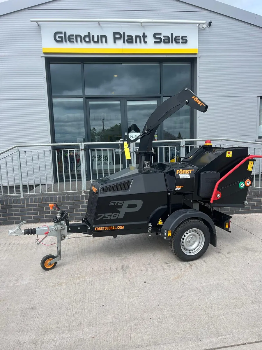 Immaculate 2025 Forst ST6P sub 750kg woodchipper - Image 1