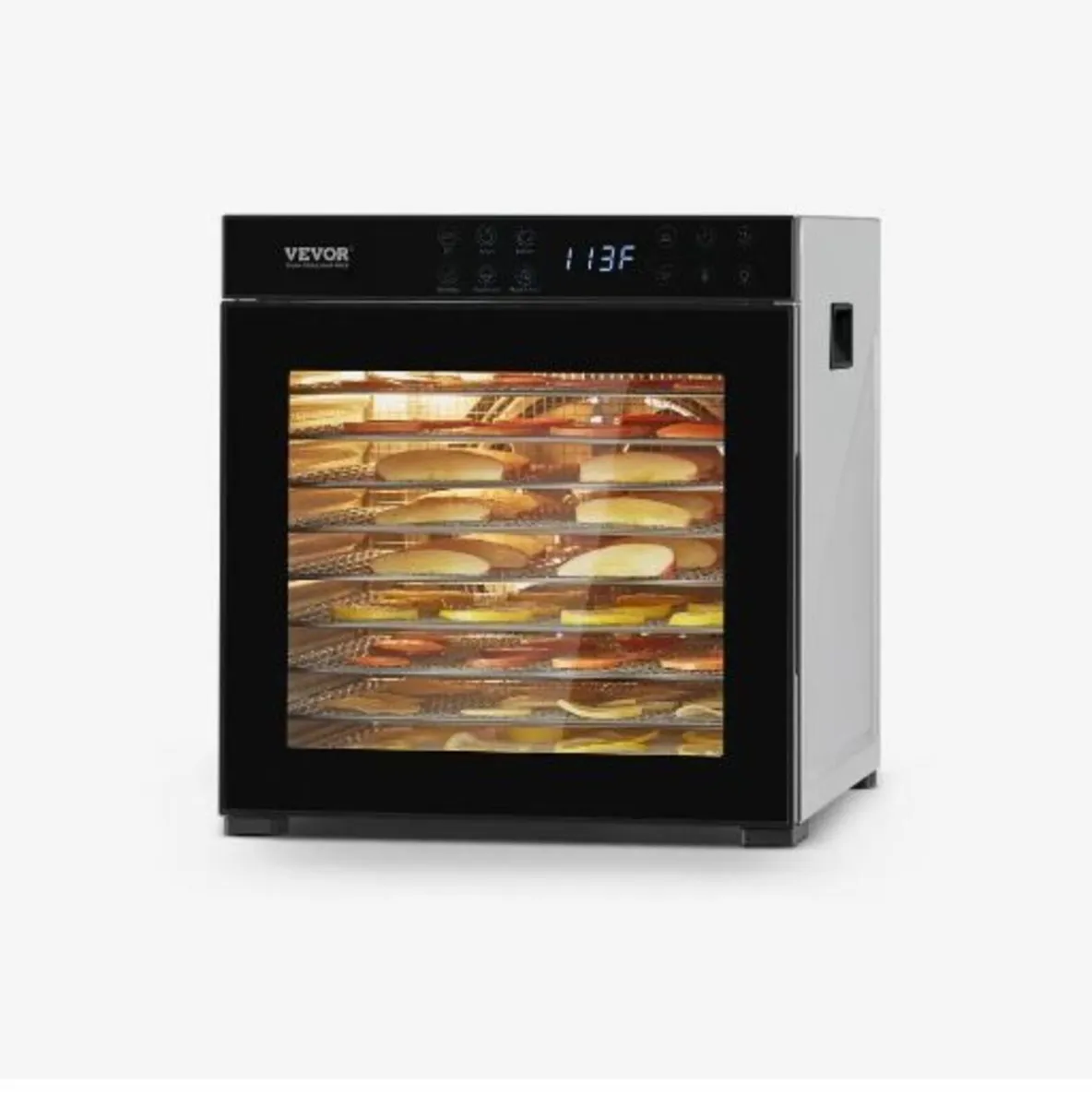 Food Dehydrator Machine, 10 Stainless Steel - Image 3